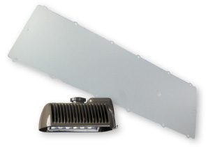 Cover plate for led lighting