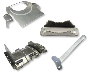 Pole clamp for commercial LED lighting